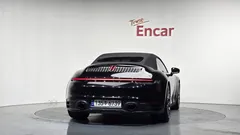 2021 Porsche 911 Carrera Cabriolet, чёрный — фото 4