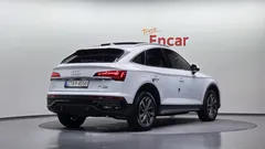 2022 Audi Q5 45 TFSI Quattro Sportback, белый — фото 2