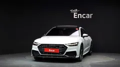 2021 Audi S7 3.0 TDI Quattro, белый — фото 3