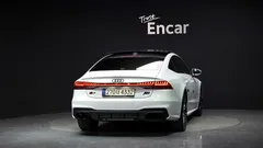 2021 Audi S7 3.0 TDI Quattro, белый — фото 4