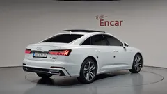 2021 Audi A6 45 TFSI Quattro Premium, белый — фото 2