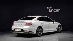2024 Genesis G70 Gasoline 2.5T 2WD, белый — фото 2