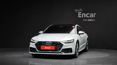 2021 Audi A7 50 TDI Quattrp Premium, белый — фото 3