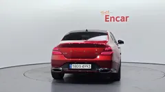 2021 Genesis G70 Gasoline 3.3T 4WD, красный — фото 4