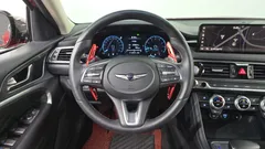 2021 Genesis G70 Gasoline 3.3T 4WD, красный — фото 13