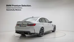 2021 BMW M3 M3 Sedan Competition, белый — фото 4