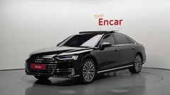 2021 Audi A8 60 TFSI Quattro LWB, чёрный — фото 1