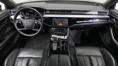 2021 Audi A8 60 TFSI Quattro LWB, чёрный — фото 7