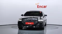 2021 Genesis G90 5.0 AWD, чёрный — фото 3