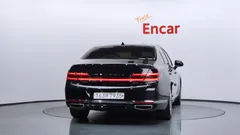 2021 Genesis G90 5.0 AWD, чёрный — фото 4