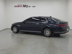 2021 Genesis G90 3.8 AWD, синий — фото 3