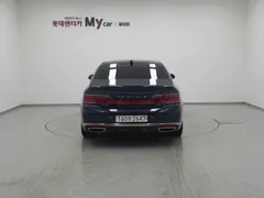 2021 Genesis G90 3.8 AWD, синий — фото 4