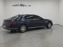 2021 Genesis G90 3.8 AWD, синий — фото 5