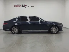 2021 Genesis G90 3.8 AWD, синий — фото 6