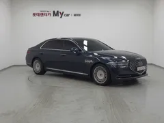 2021 Genesis G90 3.8 AWD, синий — фото 14