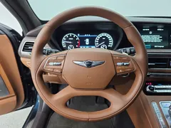 2021 Genesis G90 3.8 AWD, синий — фото 16