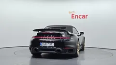 2022 Porsche 911 Turbo S Cabriolet, чёрный — фото 4
