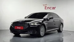 2021 Genesis G90 3.8 AWD, чёрный — фото 1
