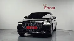 2021 Genesis G90 3.8 AWD, чёрный — фото 3