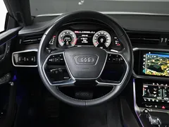 2023 Audi A7 55 TFSI Quattro Premium, белый — фото 17