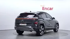 2023 Hyundai Kona Gasoline 1.6 Turbo 2WD, серый — фото 2