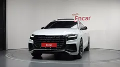 2023 Audi Q8 55 TFSI Quattro Premium, белый — фото 3