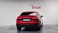 2021 Audi S4 3.0 TFSI Quattro, красный — фото 4