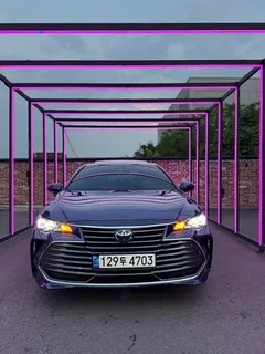 2021 Toyota Avalon 2.5 Hybrid, голубой — фото 3