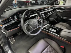 2021 Audi S8 4.0 TFSI Quattro LWB, чёрный — фото 5