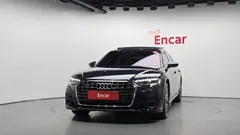 2023 Audi A8 55 TFSI Quattro Premium LWB, синий — фото 3