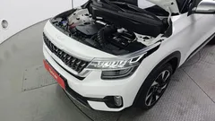 2023 Kia Seltos Gasoline 1.6 Turbo 2WD, белый — фото 6