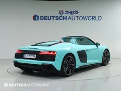 2021 Audi R8 5.2 V10 Performance Spyder, серо-серебристый — фото 2