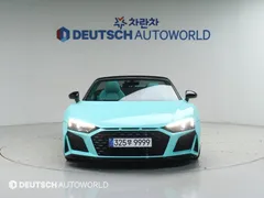 2021 Audi R8 5.2 V10 Performance Spyder, серо-серебристый — фото 3