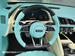 2021 Audi R8 5.2 V10 Performance Spyder, серо-серебристый — фото 17