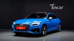 2021 Audi S5 3.0 TFSI Quattro Sportback, синий — фото 13