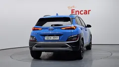 2021 Hyundai Kona Gasoline 1.6 Turbo 2WD, синий — фото 4