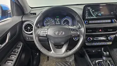 2021 Hyundai Kona Gasoline 1.6 Turbo 2WD, синий — фото 12