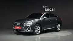 2023 Audi Q3 35 TDI Premium Sportback, серый — фото 1