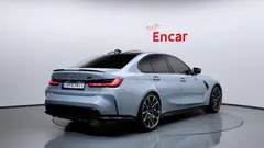 2022 BMW M3 M3 Sedan Competition M xDrive, светло-серебристый — фото 2