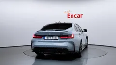 2022 BMW M3 M3 Sedan Competition M xDrive, светло-серебристый — фото 4