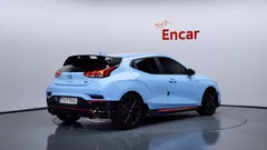 2021 Hyundai Veloster 2.0 N, голубой — фото 2