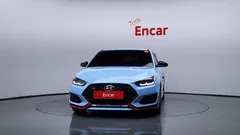 2021 Hyundai Veloster 2.0 N, голубой — фото 3