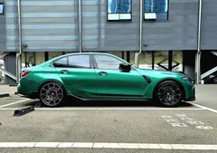 2021 BMW M3 M3 Sedan Competition, зелёный — фото 3