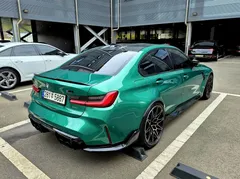 2021 BMW M3 M3 Sedan Competition, зелёный — фото 4