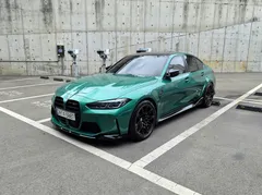 2021 BMW M3 M3 Sedan Competition, зелёный — фото 14
