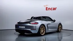 2021 Porsche 718 4.0 GTS, серо-серебристый — фото 2