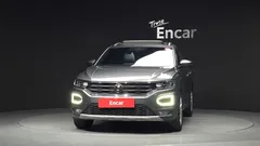 2021 Volkswagen T-Roc 2.0 TDI Premium, серый — фото 3
