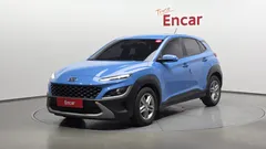 2021 Hyundai Kona Gasoline 1.6 Turbo 2WD, синий — фото 1