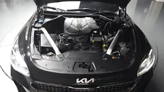 2023 Kia Stinger 2.5 Platinum, чёрный — фото 6