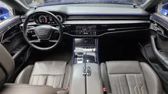 2021 Audi A8 60 TFSI Quattro LWB, синий — фото 7